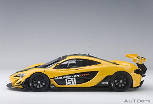 AUTOart 1/18 Mclaren P1 GTR Gelb/Grün Fertig Produkt Japan Neu
